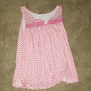 Pinky tank top!